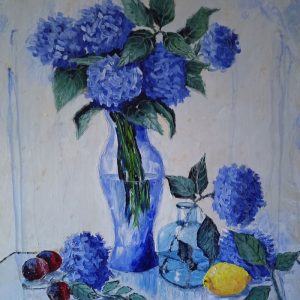 Ortensie blu